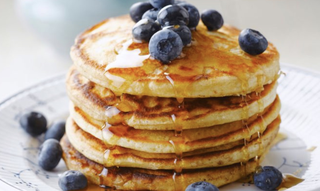 La recette des Pancake aux Myrtilles