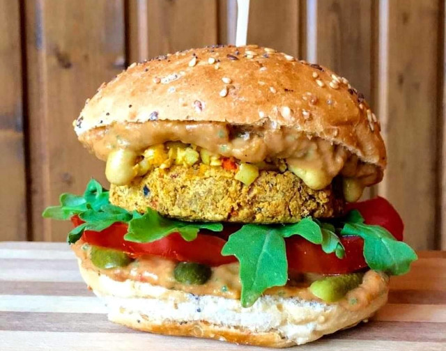 burger végétalien vegan